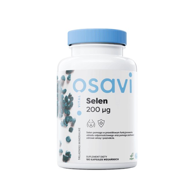 Osavi - Selen, 200 mcg, 180 kapslar | Vitaminer och MineralerVissa mineralerSelen | Apoteka