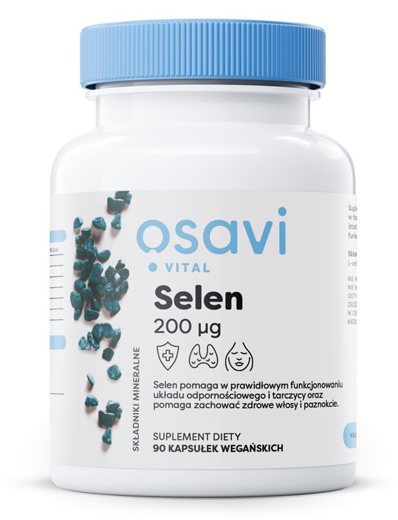 Osavi - Selen, 200 mcg, 90 kapslar | Vitaminer och MineralerVissa mineralerSelen | Apoteka