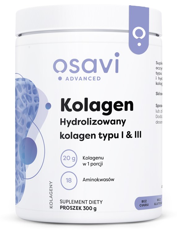 Osavi - Kollagenkomplex Typ I & III, 300 g | Vitaminer och MineralerHälsa och välbefinnandeKollagen | Apoteka