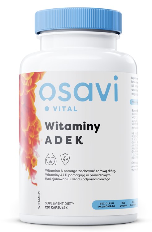 Osavi - Vitamin ADEK, 120 kapslar | Vitaminer och MineralerVissa vitaminer | Apoteka