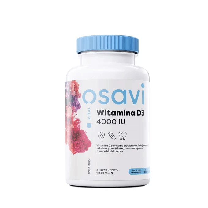 Osavi - Vitamin D3, 4000 IU, 120 kapslar | Vitaminer och MineralerVissa vitaminerD-vitamin | Apoteka