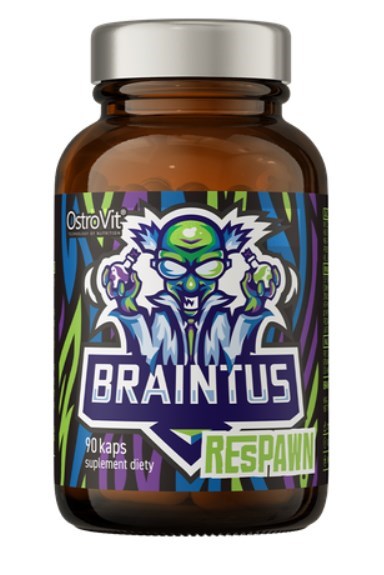 OstroVit - Braintus Respawn, 90 kapslar | Vitaminer och MineralerMental fokus och minneSömnstödMelatoninAshwagandha | Apoteka