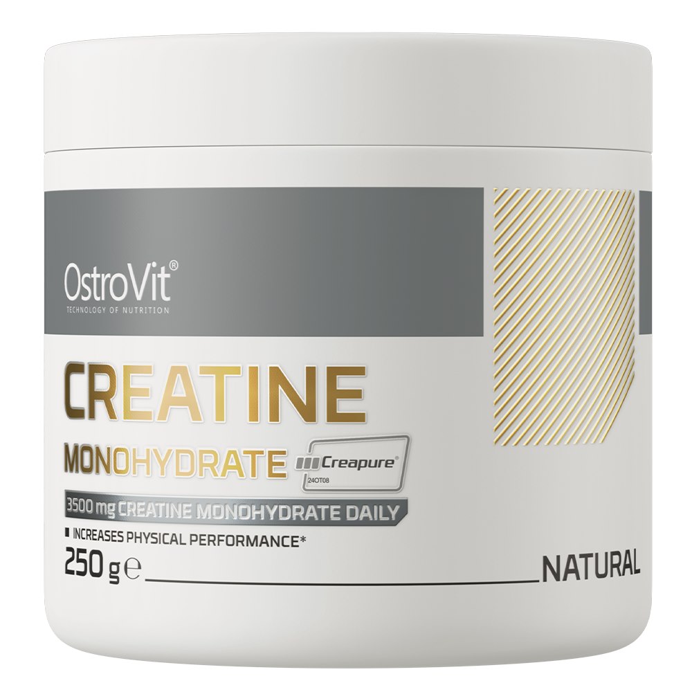 OstroVit - Creatine Monohydrate Creapure, 250 g | Vitaminer och MineralerKreatintillskottKreatinmonohydrat | Apoteka