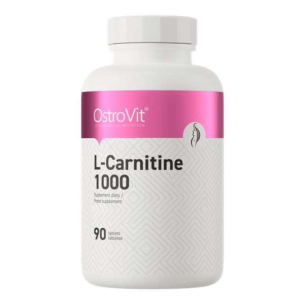 OstroVit - L-Carnitine 1000 mg, 90 tabletter | Vitaminer och MineralerL-karnitin | Apoteka