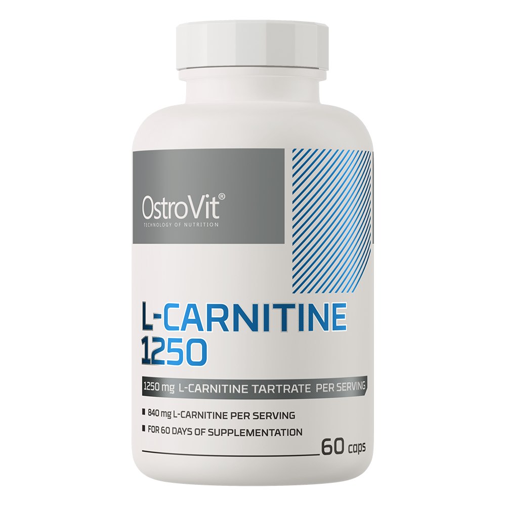OstroVit - L-Carnitine Supreme Kapslar, 1250 mg (60 kapslar) | Vitaminer och MineralerL-karnitin | Apoteka