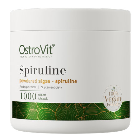 OstroVit - Spirulina VEGE, 1000 tabletter | Vitaminer och MineralerSpirulina | Apoteka