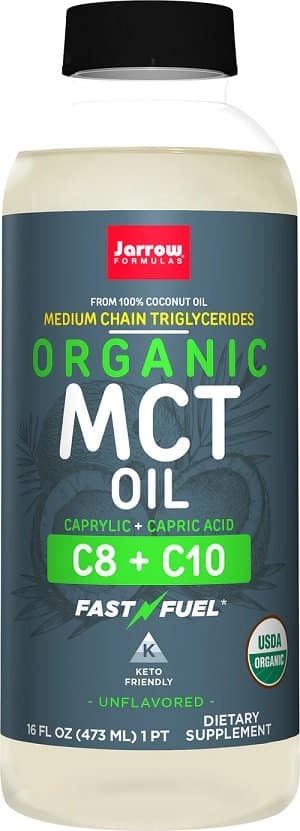 Jarrow Formulas - Ekologisk MCT-olja, smakneutral, 473 ml | Veganska produkterHälsa och välbefinnandeHälsokostMCT-olja | Apoteka
