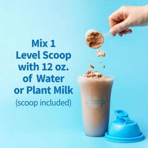 Garden of Life - Ekologiskt Krämigt Protein med Havremjölk, Choklad Brownie - 920g - Bild 4