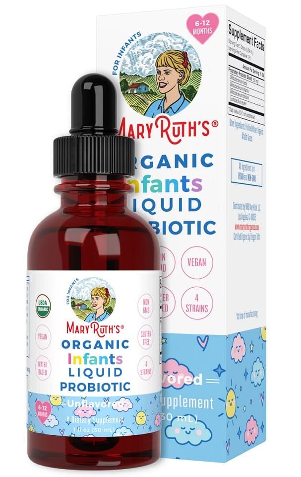 MaryRuth Organics - Ekologisk Flytande Probiotika för Spädbarn, 30 ml | Veganska produkterHälsa och välbefinnandeHälsokostProbiotikaBarns hälsa | Apoteka