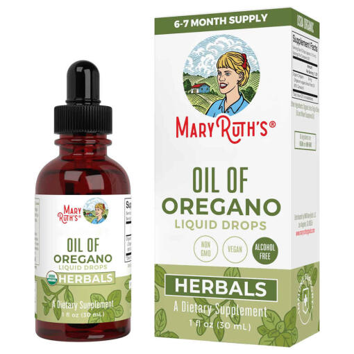 MaryRuth Organics - Ekologisk Oreganoolja, Flytande Droppar, 30 ml - Bild 2