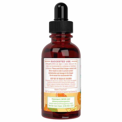 MaryRuth Organics - Ekologiska D3+K2 Vitamin Droppar för Småbarn, 30 ml - Bild 2