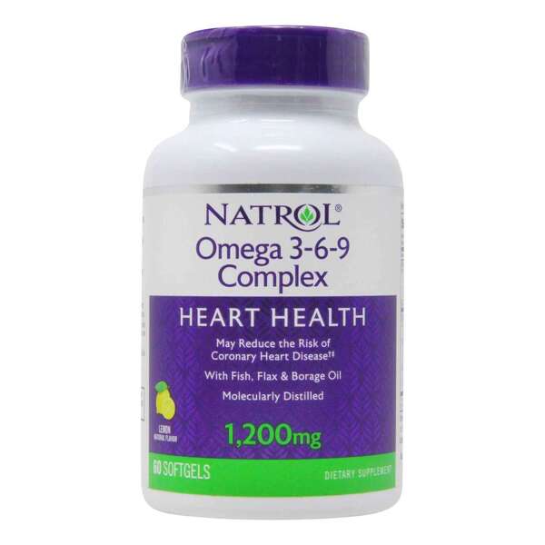 Natrol - Omega 3-6-9 Komplex, 60 mjukkapslar | Omegas - EFA - CLA - oljorOmega och fiskoljaHälsokostLinfröoljaOmega & Näringsoljor | Apoteka