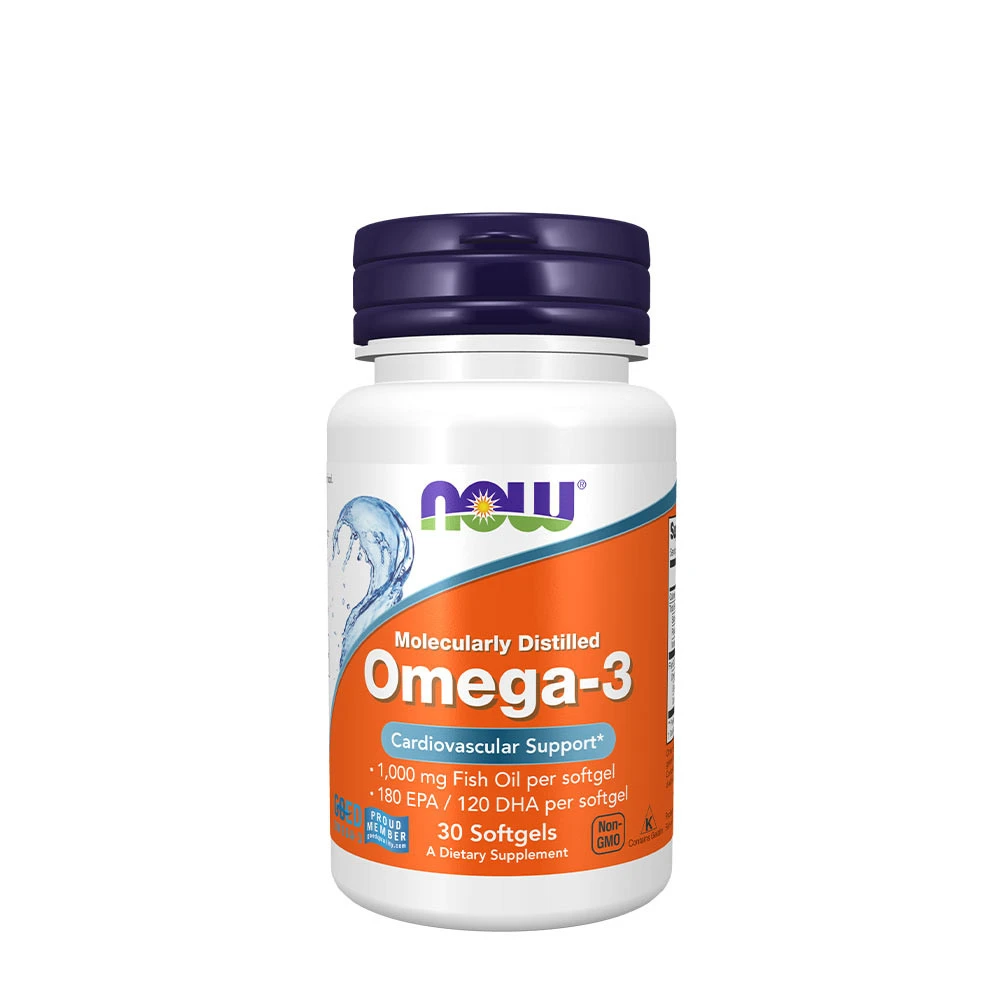 NOW - Omega-3, molekylärt destillerad | Vitaminer och MineralerHälsa och välbefinnandeOmegas - EFA - CLA - oljorOmega och fiskoljaHälsokostOmega & Näringsoljor | Apoteka