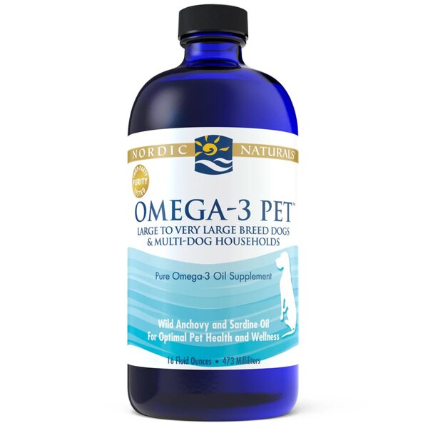 Nordic Naturals - Omega-3 för Husdjur - 473 ml | Hälsa och välbefinnandeOmega och fiskoljaKosttillskott för husdjurNordisk vitalitet | Apoteka