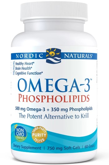 Nordic Naturals - Omega-3 Fosfolipider, 500 mg, 60 kapslar | Vitaminer och MineralerHälsa och välbefinnandeOmegas - EFA - CLA - oljorOmega och fiskoljaHälsokostNordisk vitalitetOmega & Näringsoljor | Apoteka