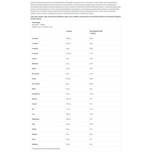 BioTechUSA - One-A-Day, 100 tabletter - Bild 6