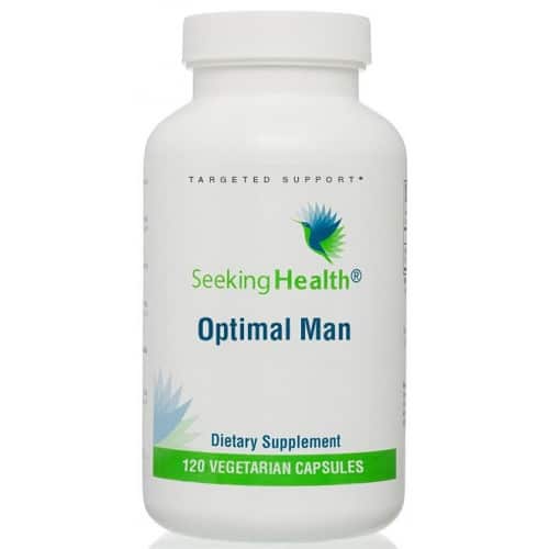 Seeking Health - Optimal Man, 120 vegetabiliska kapslar | Vitaminer och MineralerMultivitaminerKosttillskott för kvinnorHälsokostMultimineralerNaturliga T-boostersNaturligt manligt stödFitness och träningVitalitetMaca | Apoteka