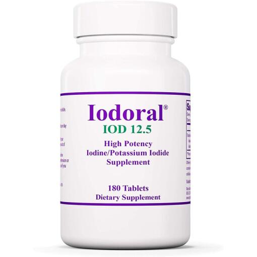 Optimox Corporation Iodoral 12.5mg 180 tablets