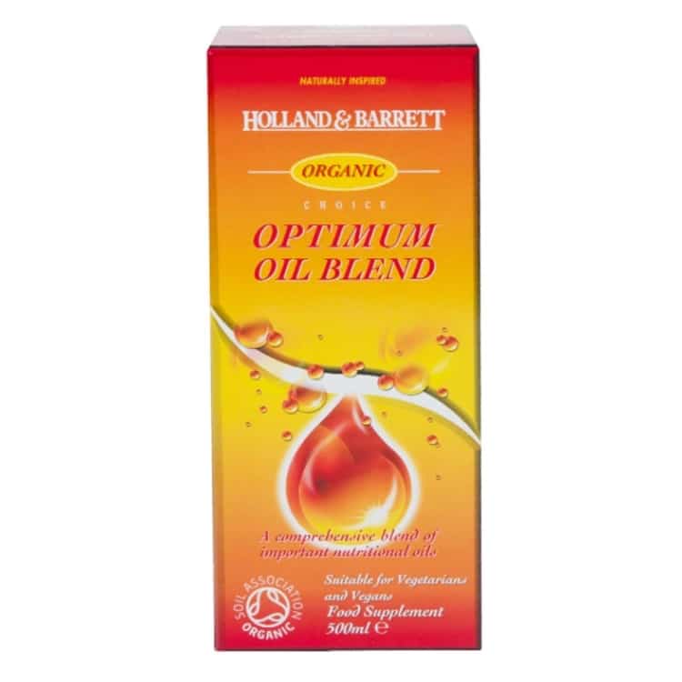 Holland &amp; Barrett - Optimum Oil Blend, 500 ml | Vitaminer och MineralerVeganska produkterHälsokostOmega & Näringsoljor | Apoteka