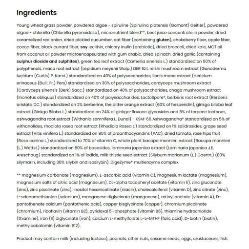 OstroVit - All Green Superfoods, 345 g - Bild 2