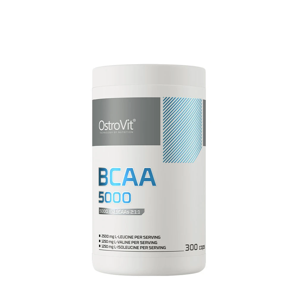 OstroVit - BCAA 5000 mg, 300 kapslar | Aminosyror och BCAAHälsokostBCAA och EAA | Apoteka