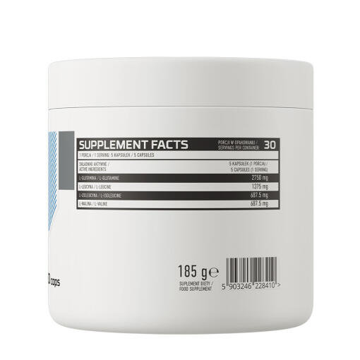 OstroVit - BCAA + Glutamin 5500 mg, 150 kapslar - Bild 2
