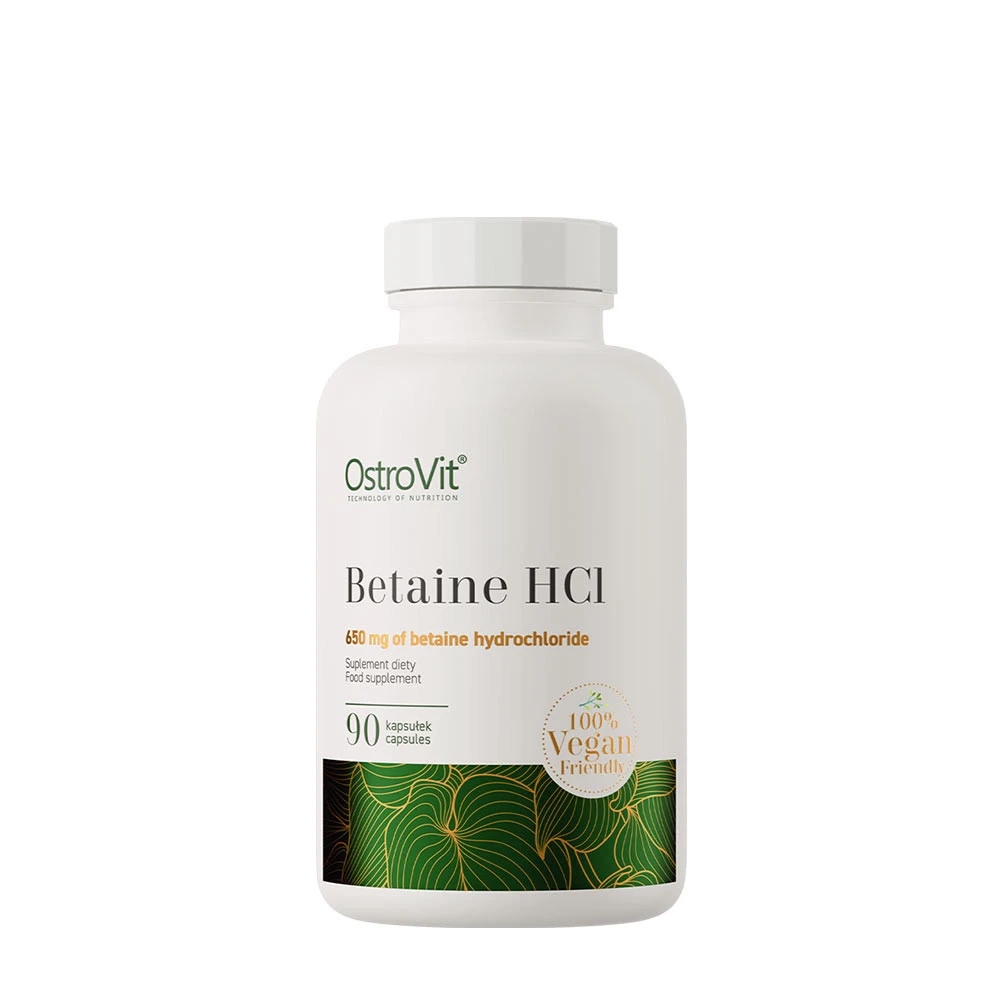 OstroVit - Betain HCL Vege, 90 kapslar | ImmunförsvaretHälsokostEnzymer | Apoteka