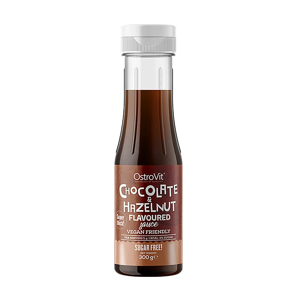 OstroVit - Choklad- och Hasselnötssås, 300 g | Hälsokost | Apoteka