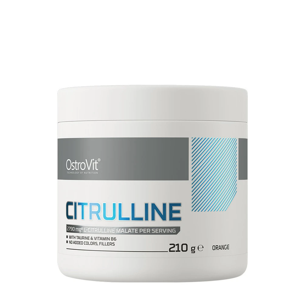 OstroVit - Citrullin Pulver, 210 g, Apelsin | Vitaminer och MineralerHälsokostKostproteinKväveoxidförstärkare | Apoteka