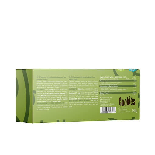 OstroVit - Kakor med Hasselnötter, 130 g - Bild 6