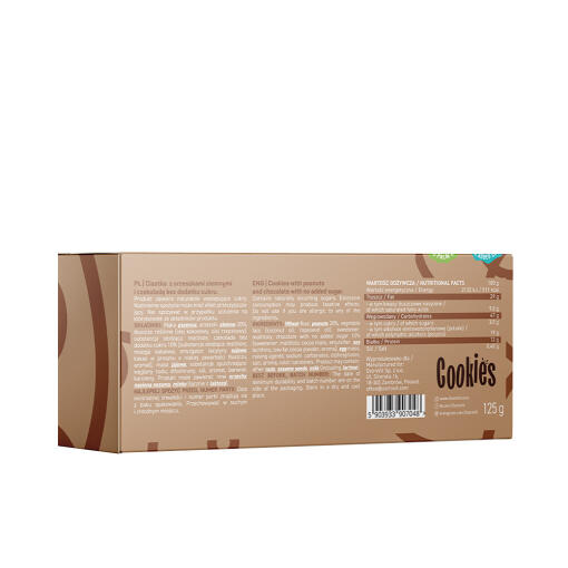 OstroVit - Kakor med jordnötter och choklad, 125 g - Bild 6