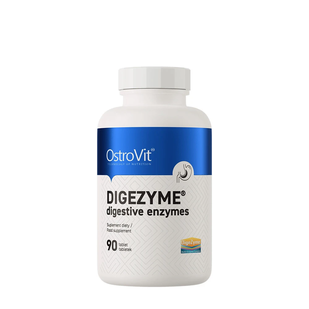 OstroVit - Digenzyme Matsmältningsenzymer, 90 tabletter | Vitaminer och MineralerHälsokostEnzymer | Apoteka