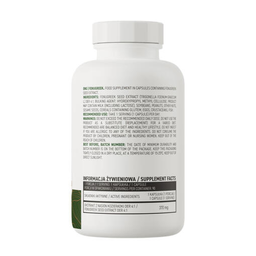 OstroVit - Fenugreek Vege, 90 kapslar - Bild 2