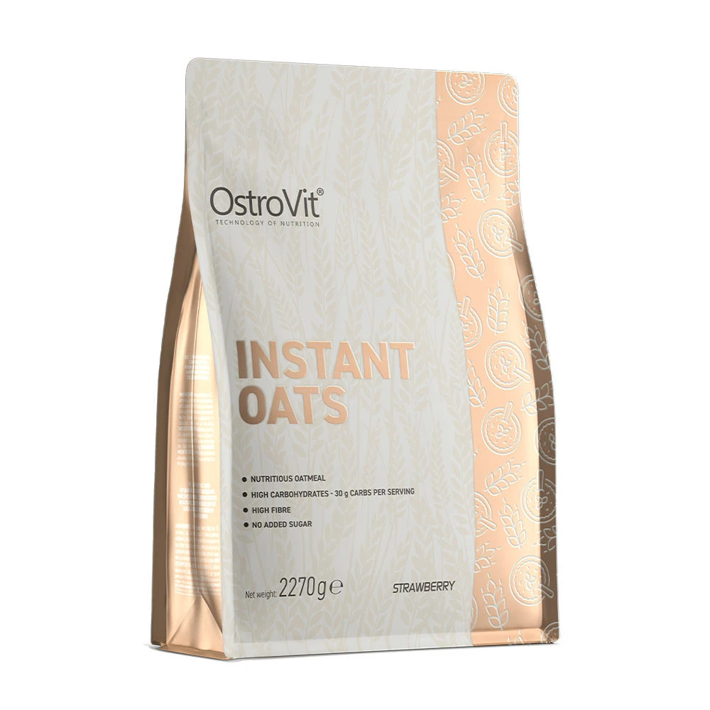 OstroVit - Instant Oats Jordgubb, 800 g | Hälsokost | Apoteka