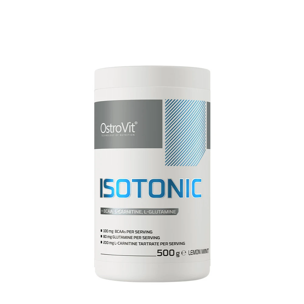 OstroVit - Isotonisk Pulver, 500 g, Citronmynta | Vitaminer och MineralerÅterhämtning efter träningGainers och kolhydraterFitness och träning | Apoteka