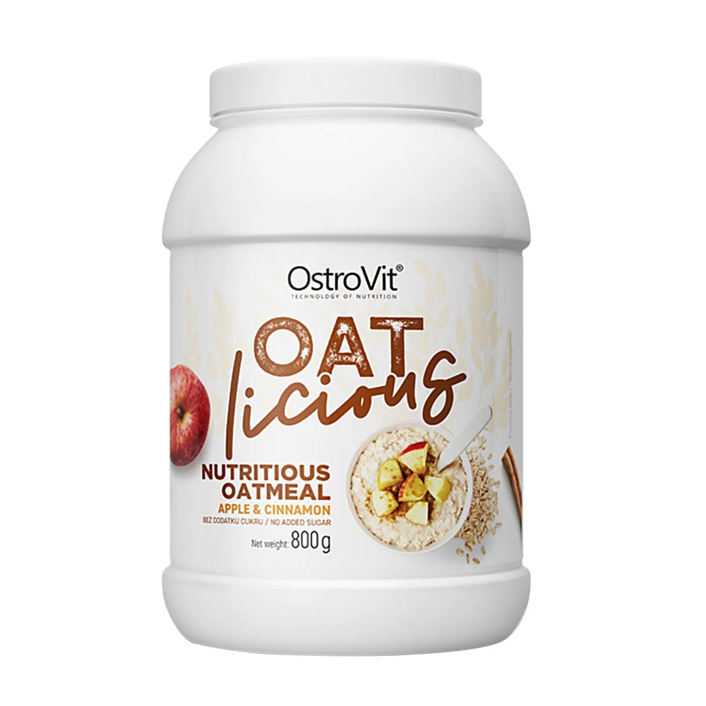 OstroVit - OATlicious, 800 g, Äpple Kanel | HälsokostProteinbars | Apoteka