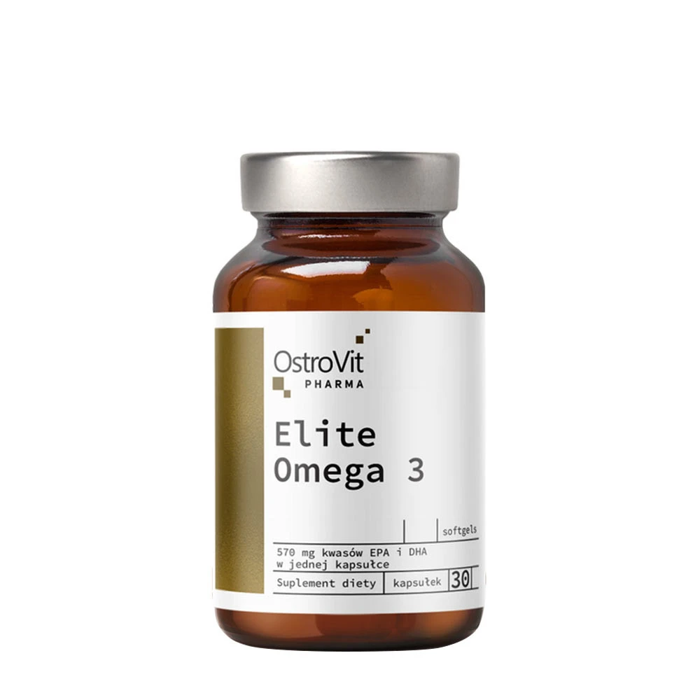 OstroVit - Pharma Elite Omega 3, 30 kapslar | Vitaminer och MineralerHälsokostOmega & Näringsoljor | Apoteka