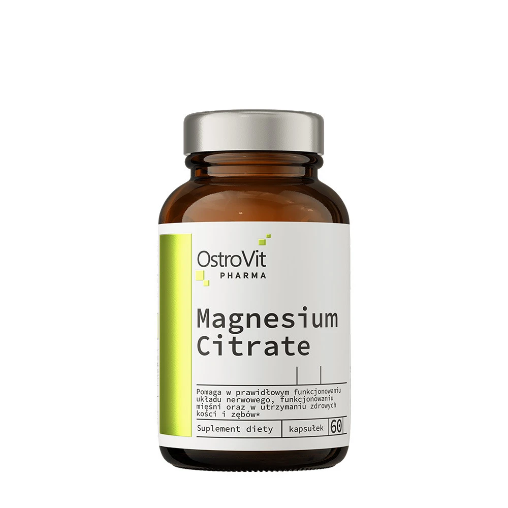 OstroVit - Pharma Magnesium Citrate, 60 kapslar | HälsokostMagnesium | Apoteka
