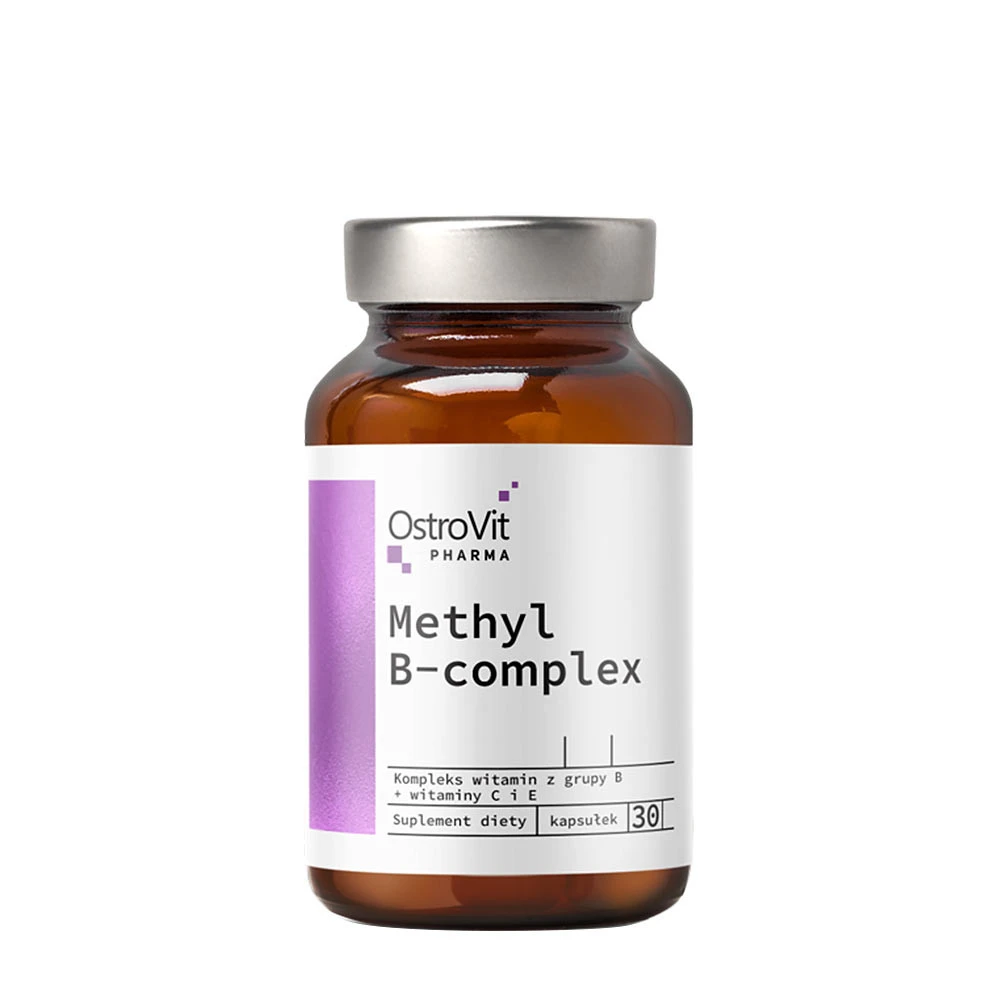 OstroVit - Pharma Methyl B-Complex, 30 kapslar | Vitaminer och MineralerMultivitaminerB-vitaminHälsokost | Apoteka