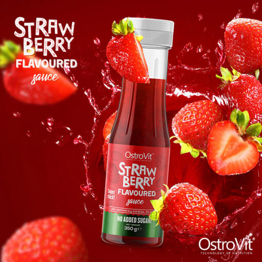 OstroVit - Jordgubbssås, 350 g - Bild 7
