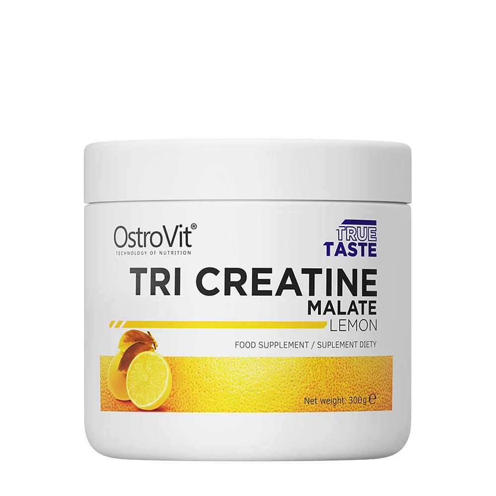 OstroVit - Tri-Creatine Malate, 300 g, Citron | HälsokostKreatintillskottFitness och träning | Apoteka