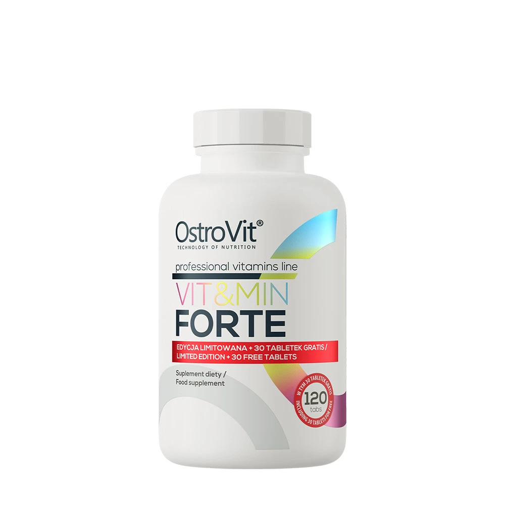 OstroVit - Vit&Min FORTE, 120 tabletter | Vitaminer och MineralerMultivitaminerHälsokost | Apoteka