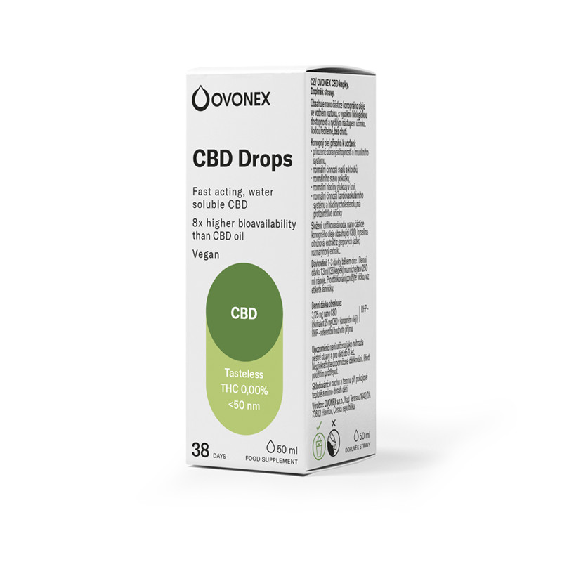 Ovonex - CBD-olja, flytande | Nya produkterÖrter och växtbaserade preparat | Apoteka