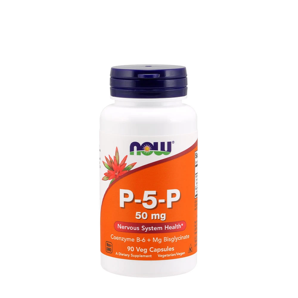 NOW - P-5-P, 50 mg | Vitaminer och MineralerVeganska produkterHälsa och välbefinnandeVissa vitaminerHälsokost | Apoteka