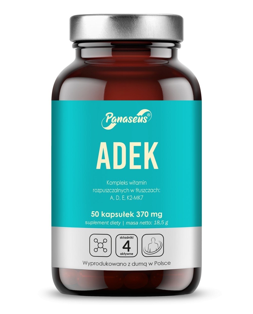 Panaseus - ADEK, 50 kapslar | Vitaminer och MineralerVissa vitaminer | Apoteka