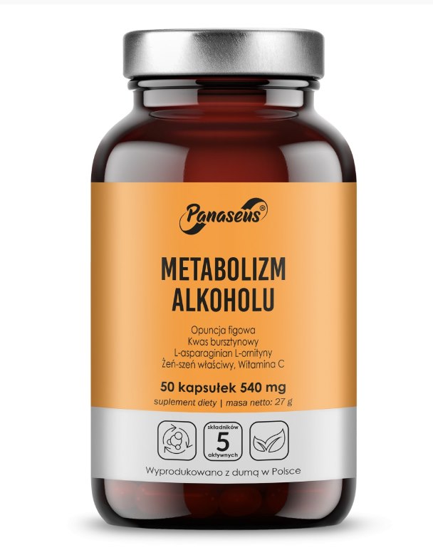 Panaseus - Alkoholmetabolism, 50 kapslar | Vitaminer och MineralerImmunförsvaretGinseng | Apoteka