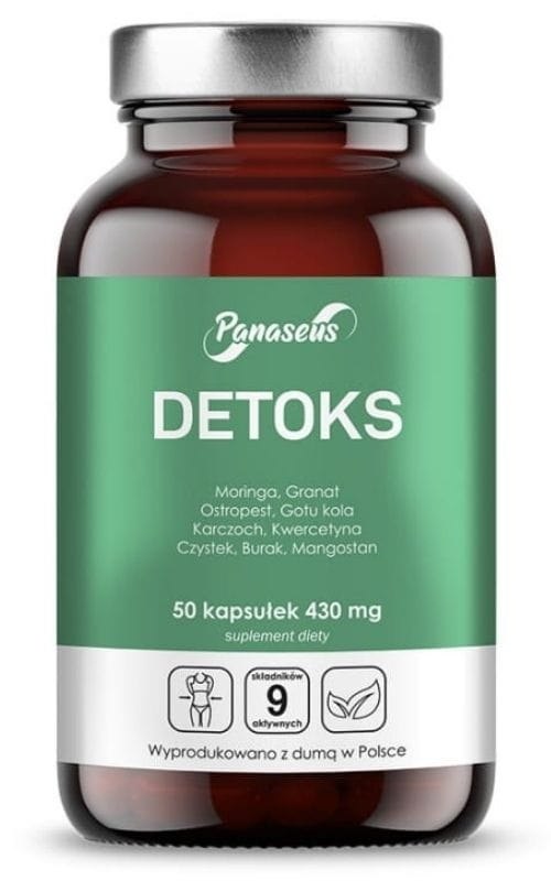 Panaseus - Detox, 50 kapslar | Vitaminer och MineralerÖrttillskottLeverstöd | Apoteka