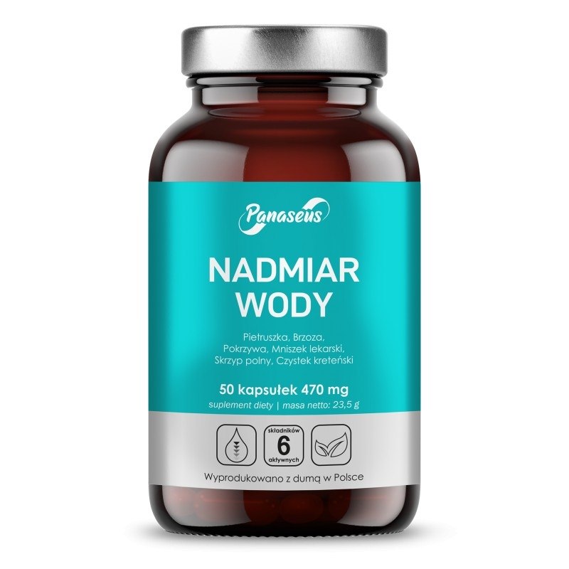 Panaseus – Vattenbalans, 50 kapslar | Vitaminer och MineralerHälsa och välbefinnandeÖrttillskottÖrter och växtbaserade preparat | Apoteka