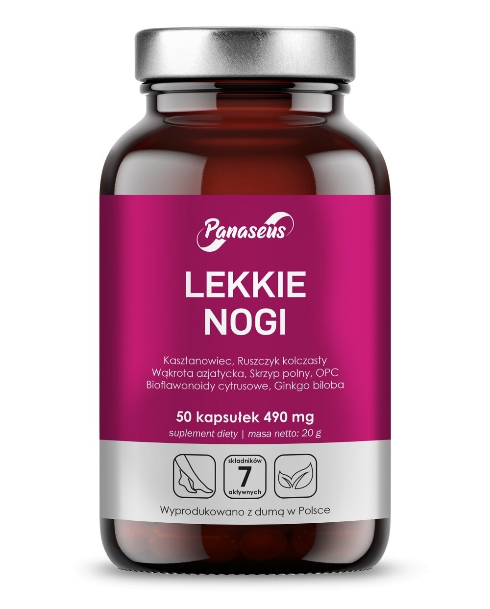 Panaseus - Lätta Ben, 50 kapslar | Vitaminer och MineralerFriska ben | Apoteka