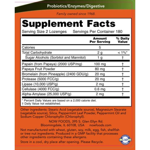 Chewable - 360 lozenges